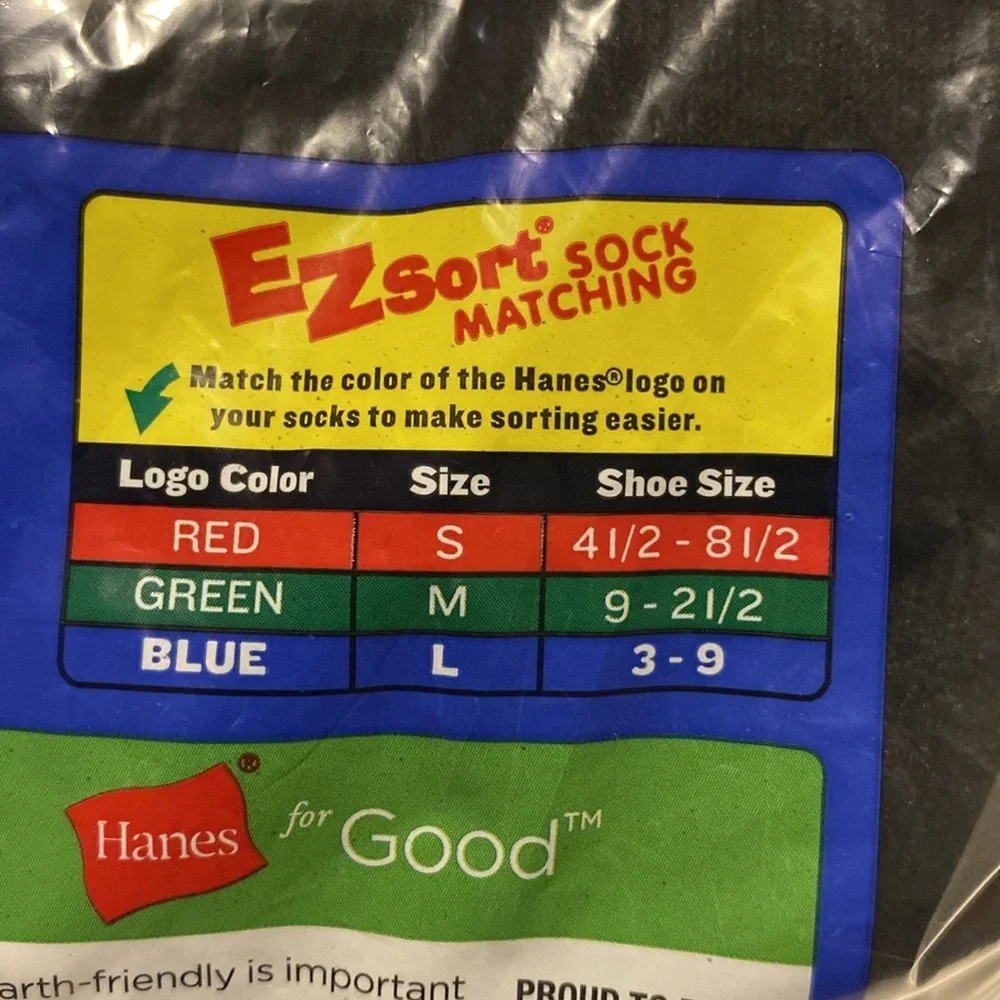 Hanes Boys' Cushion Crew‎ Socks - 12 Pack